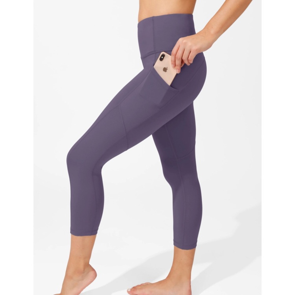 NWT Lux High Waist Side Pocket Capri - Picture 1 of 1